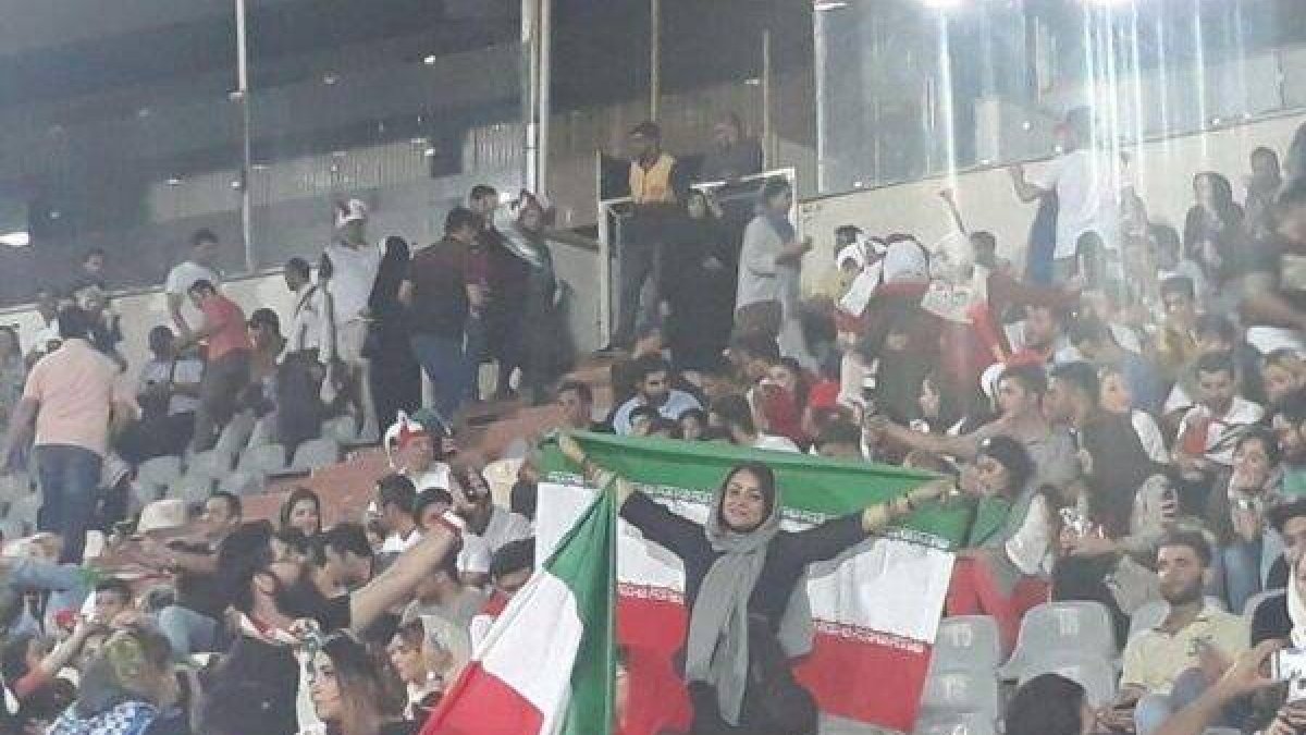 La victoria de las mujeres en el Estadio Nacional de Irán