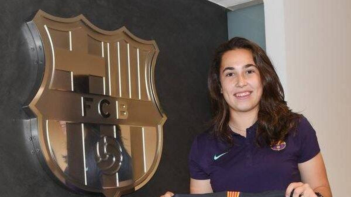 La portera del Barcelona, Cata Coll, se irá cedida al Sevilla