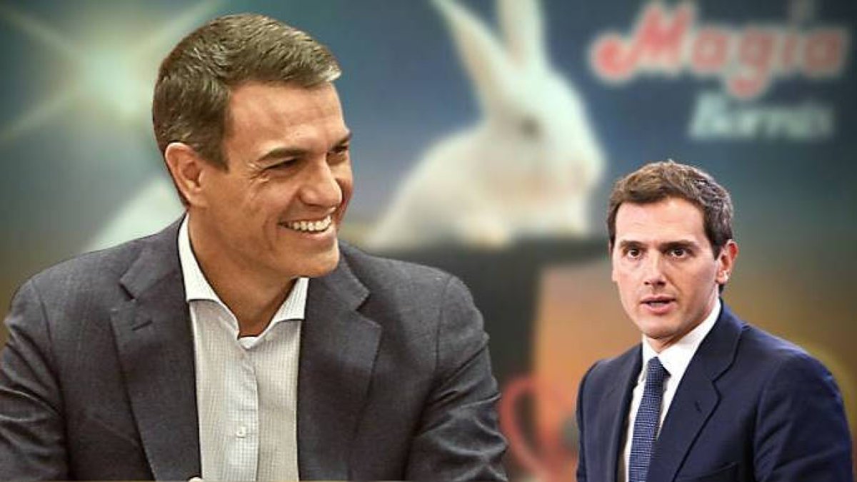 El conejo en la chistera que no descarta Sánchez: ofrecer una coalición a Rivera