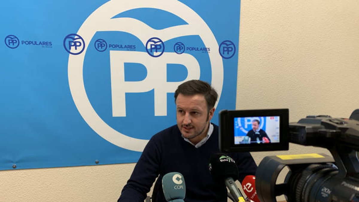 Pablo Ruz, líder del PP en Elche.