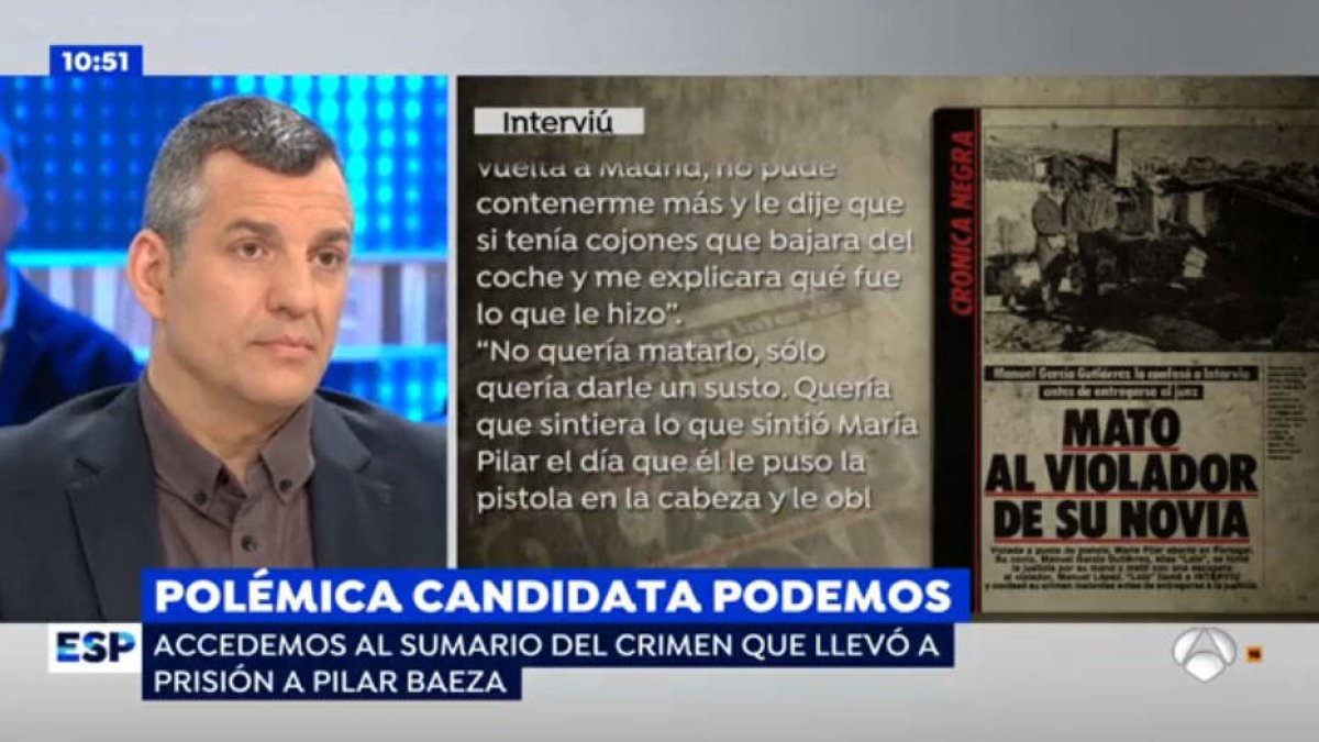 Víctor Manuel López, hermano del asesinado.