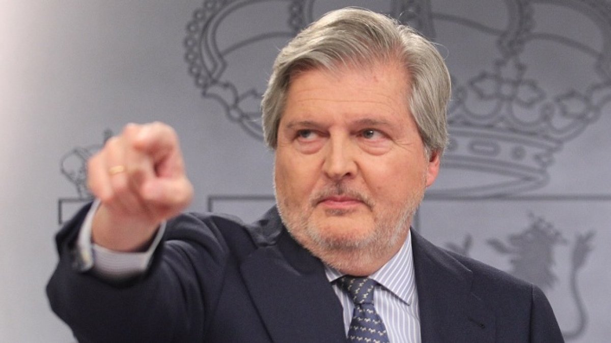 El ministro de Educación, Méndez de Vigo