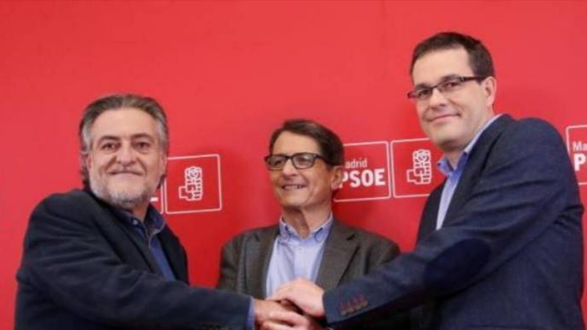 Pepu Hernández, Manuel de la Rocha y Chema Dávila. Solo puede quedar uno este sábado.