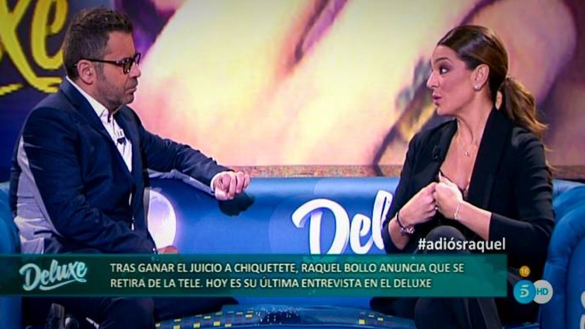Jorge Javier Vázquez y Raquel Bollo en su Deluxe.