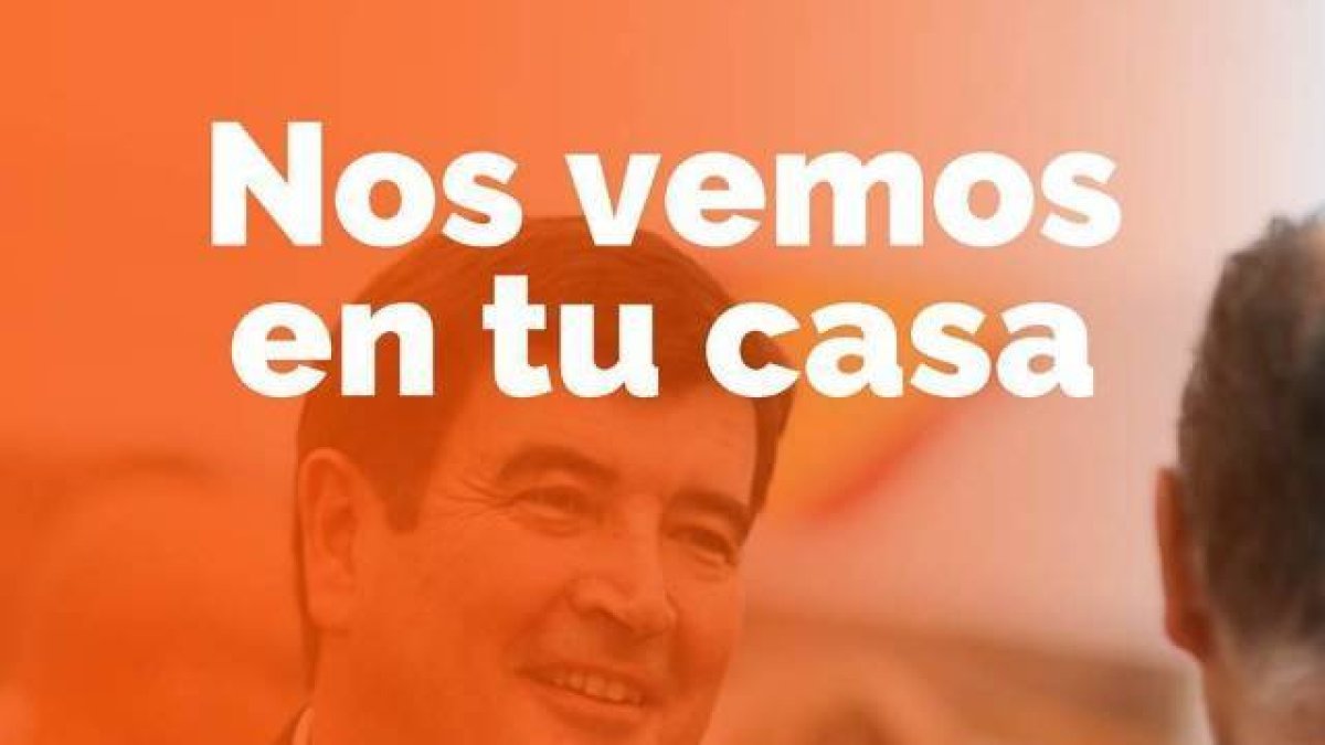 Fernando Giner (Cs) visitará las casas de los valencianos que se lo pidan