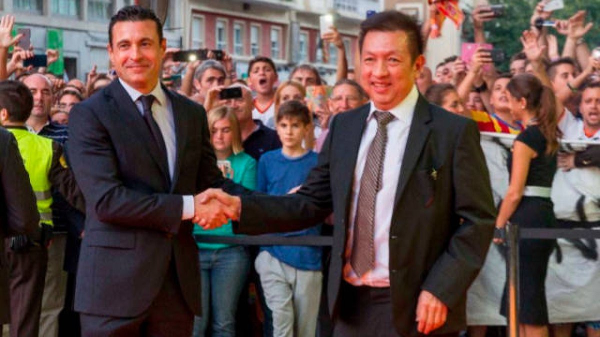Amadeo Salvo y Peter Lim
