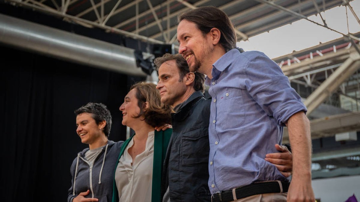 Iglesias, con Ada Colau este sábado