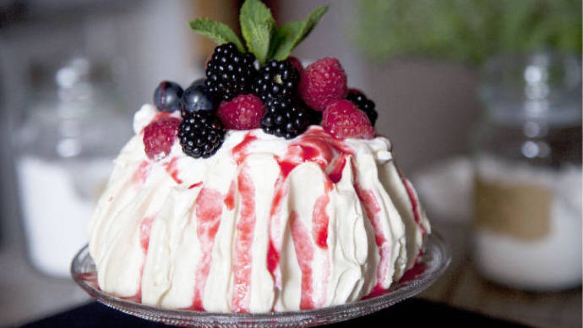 ¡Receta!: Tarta Pavlova para mamá