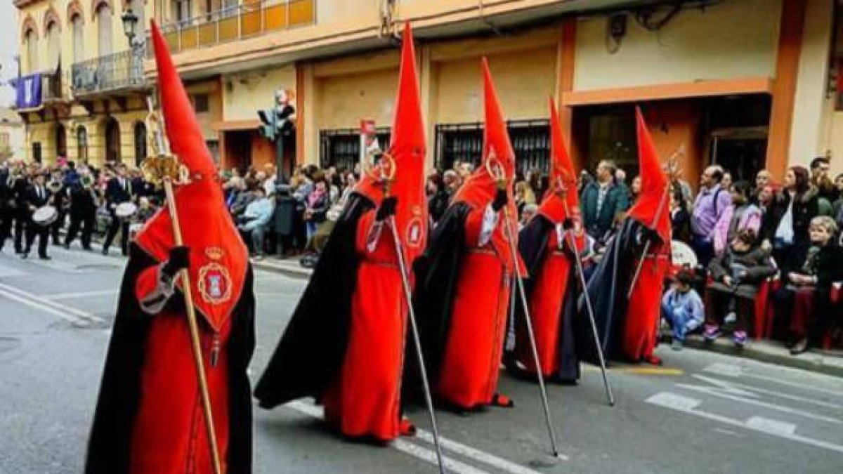 Imagen de la Cofradía Jesús en la Columna de Valencia