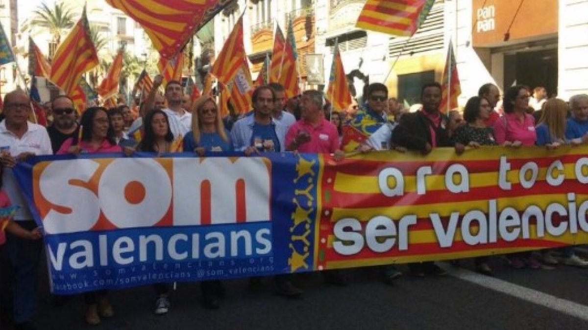 La marcha valencianista por la financiación calienta motores