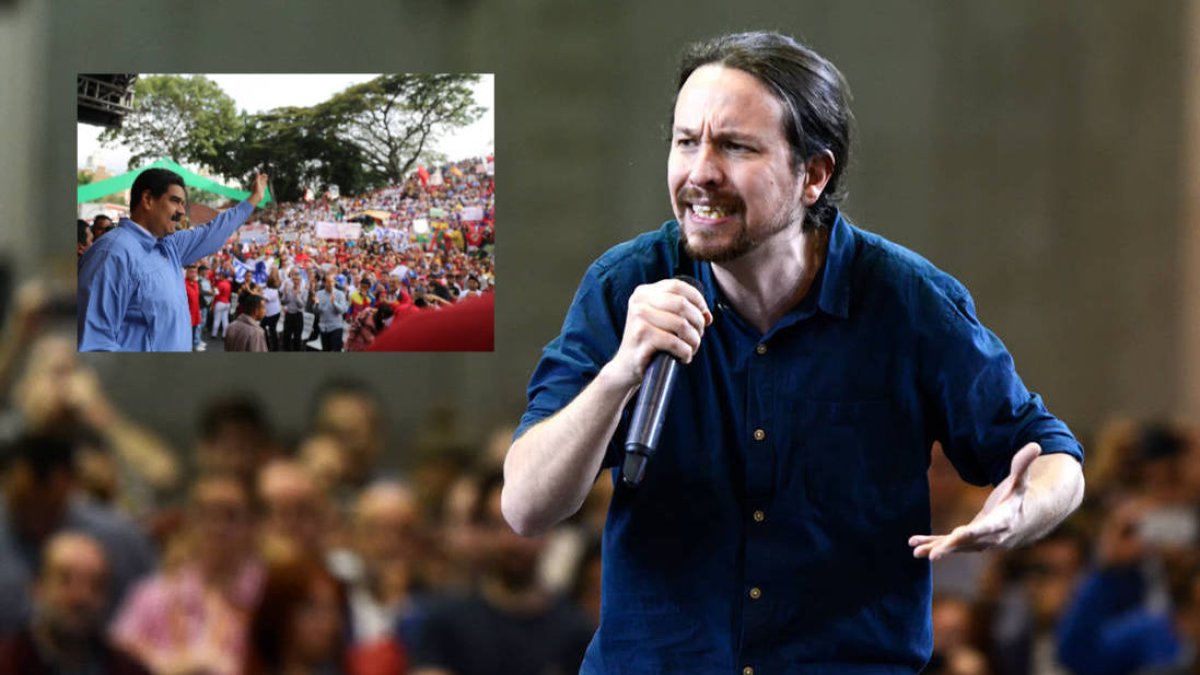 La burrada chavista de Pablo Iglesias contra Guaidó que deja vendido a Sánchez