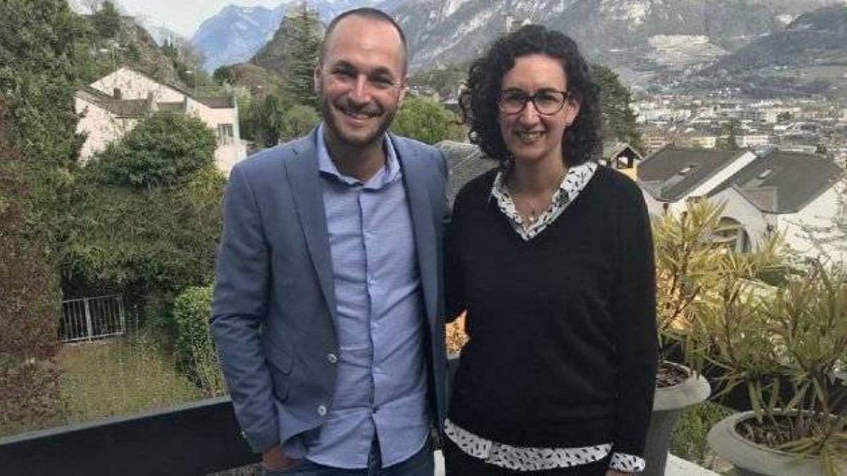 Marta Rovira en su última reaparición pública, en septiembre pasado.