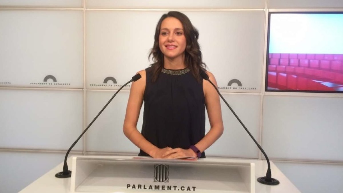 La líder de C's en Cataluña, Inés Arrimadas.