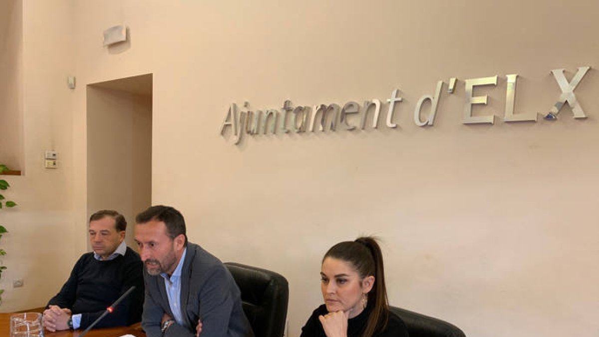 Jesús Pareja, Carlos González y Mireia Mollà.