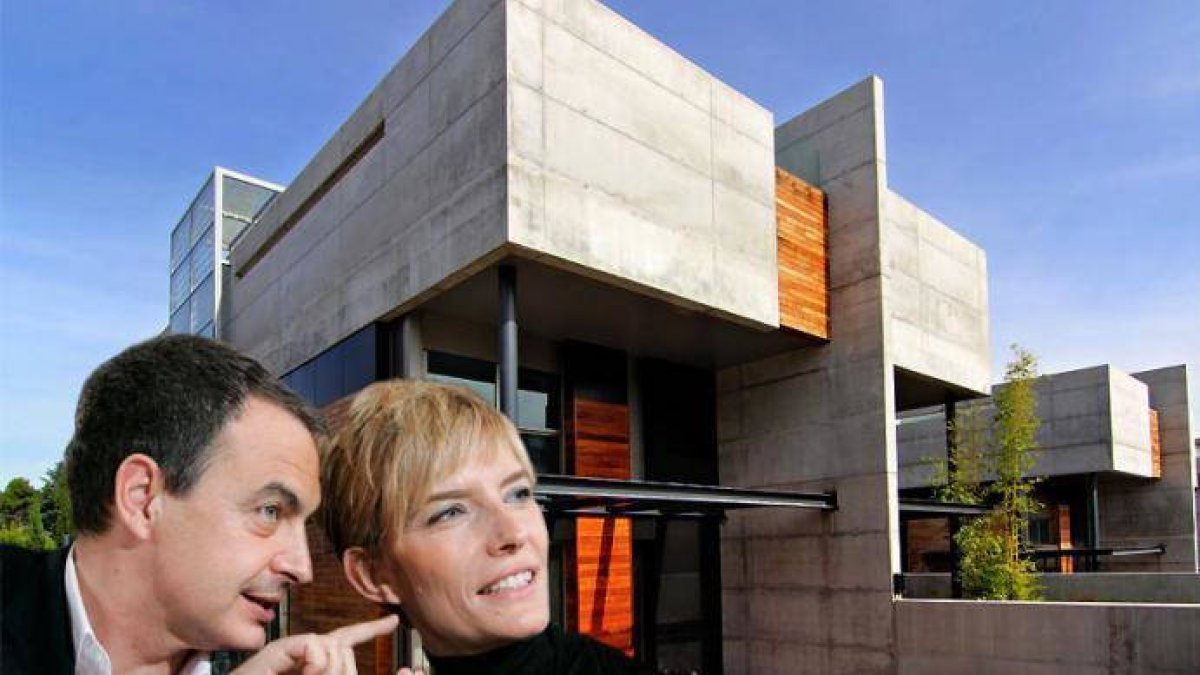 El montaje de la pareja y de su casa elaborado en 2013 por Idealista.es