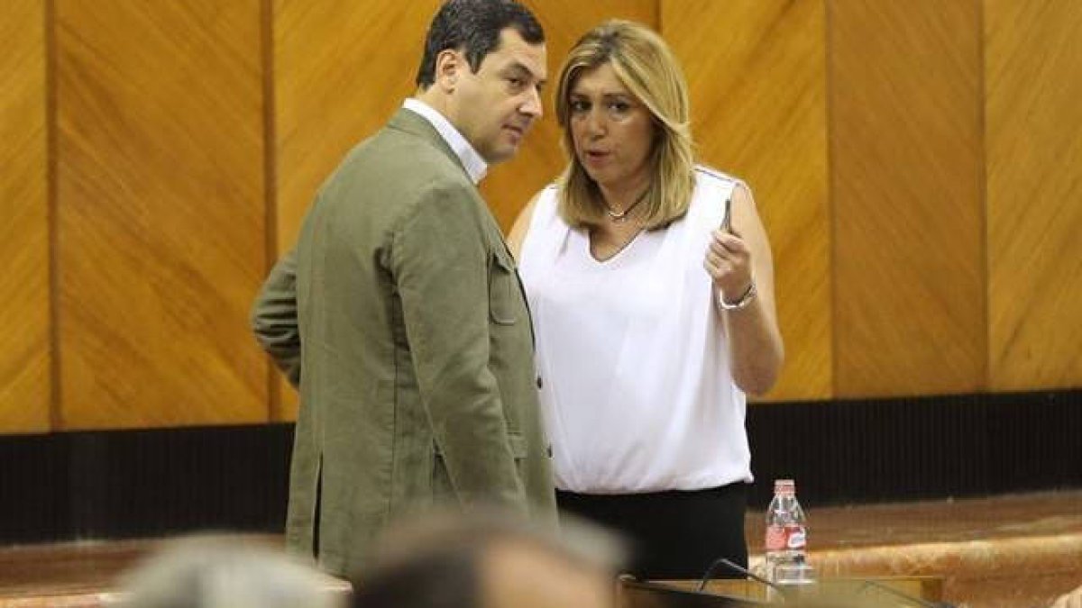 Moreno acusa a Susana Díaz de