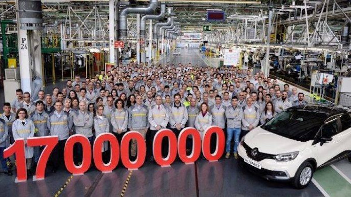 17 millones de Renault y 8 millones de Polos, fábricas españolas de celebración