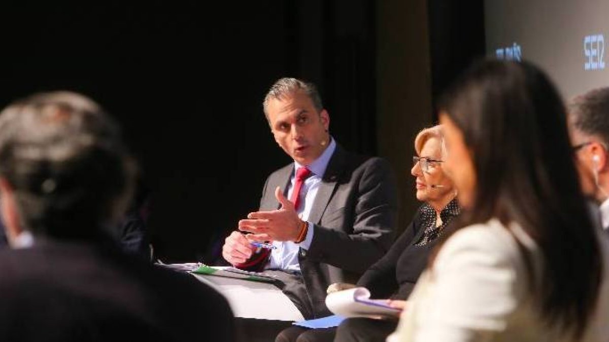 El candidato de Vox a la Alcaldía de Madrid, Javier Ortega Smith.