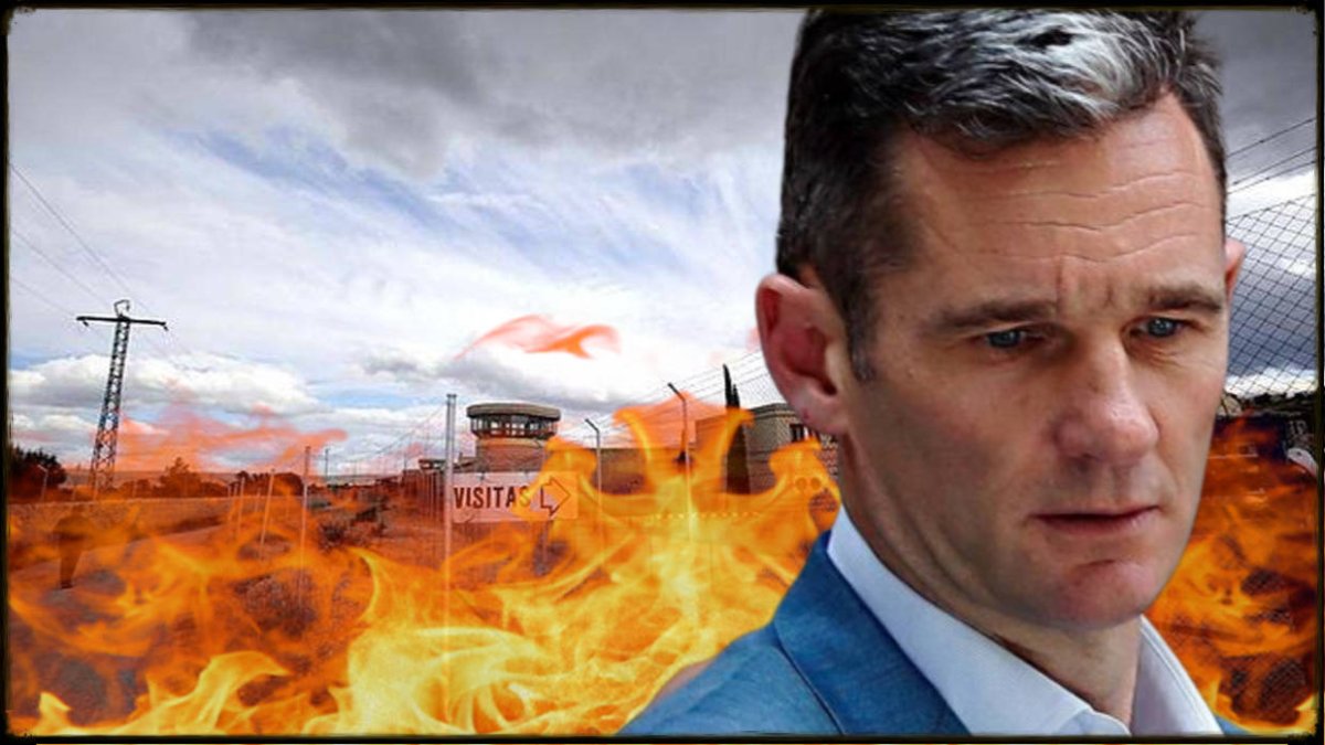 Con el calor que hace Urdangarin tendrá que restringir sus salidas al patio de Brieva.