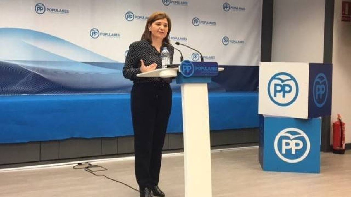 La presidenta del PPCV, Isabel Bonig