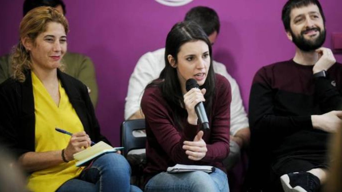 Irene Montero, atrapada en la última conspiración interna de Podemos.