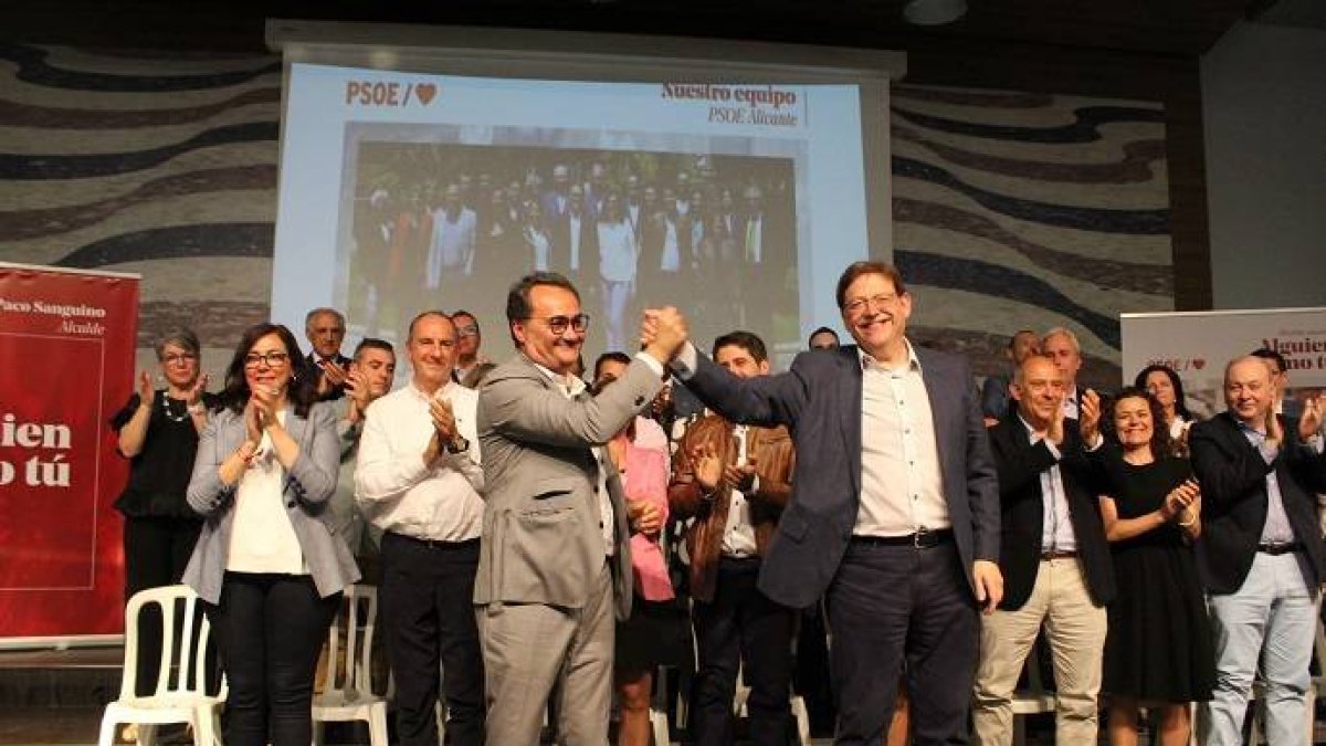 Sanguino destaca la importancia de que el PSOE gobierne en Madrid y Valencia