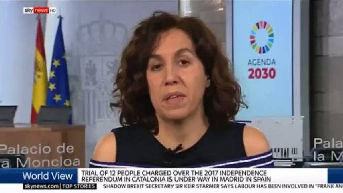 Irene Lozano, protagonista de la última polémica en La Moncloa.
