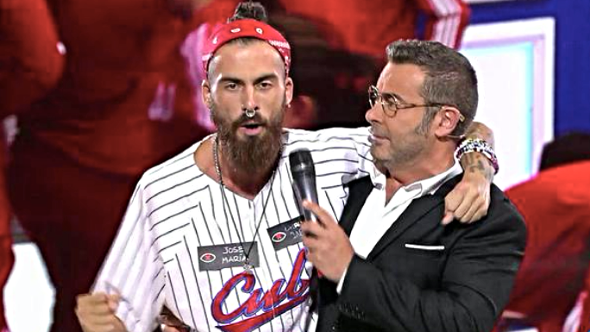 José María, que ahora planea denunciar a Telecinco, y Jorge Javier Vázquez, en Gran Hermano.