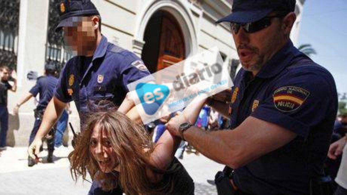 La supuesta parricida de Godella fue detenida en las protestas del 15-M
