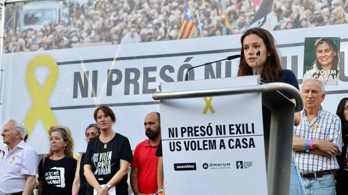 Otra manifestación soberanista hace un año