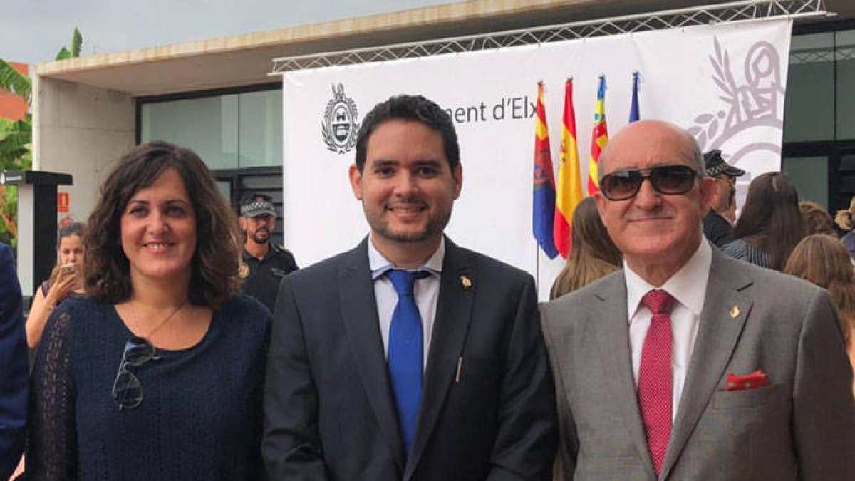Eva Crisol, David Caballero y Luis Crisol.