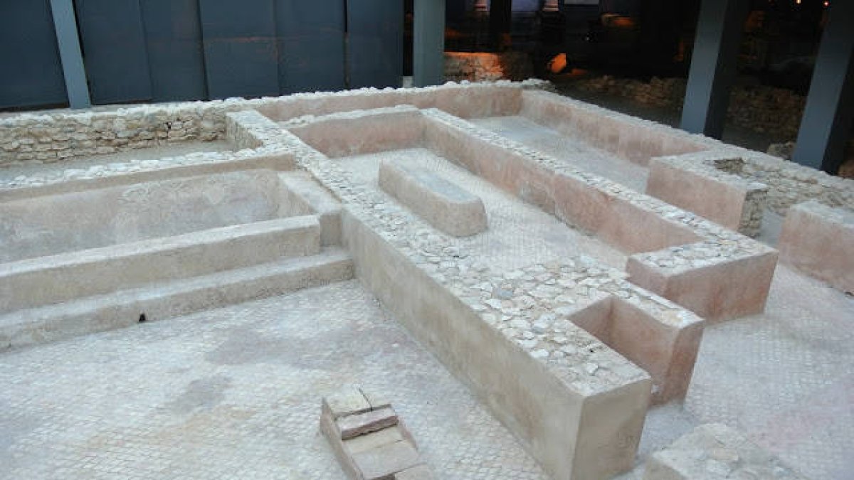 Vista de las Termas Romanas de L'Almoina