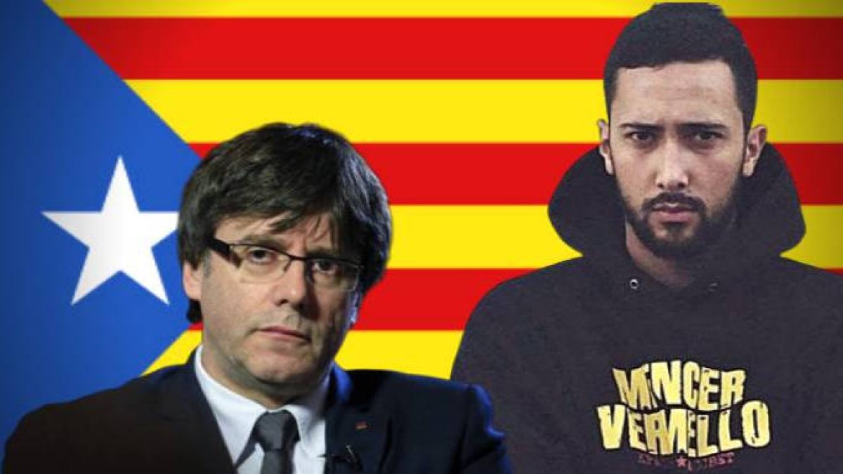 El rapero del 'procés' también se harta de las payasadas de Puigdemont