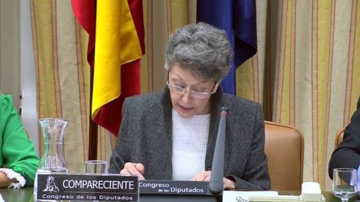 Mateo, en una de sus comparecencias en el Congreso.