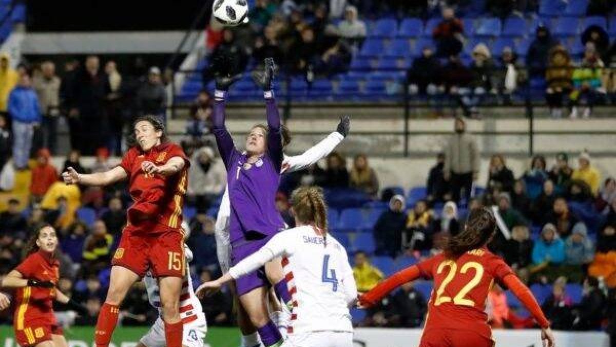 España no se achicó ante EEUU