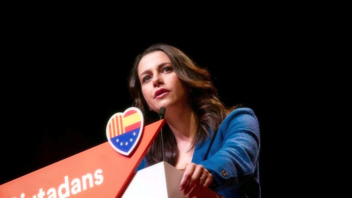 Inés Arrimadas, en el acto de presentación de candidaturas de Ciudadanos para el 21-D.
