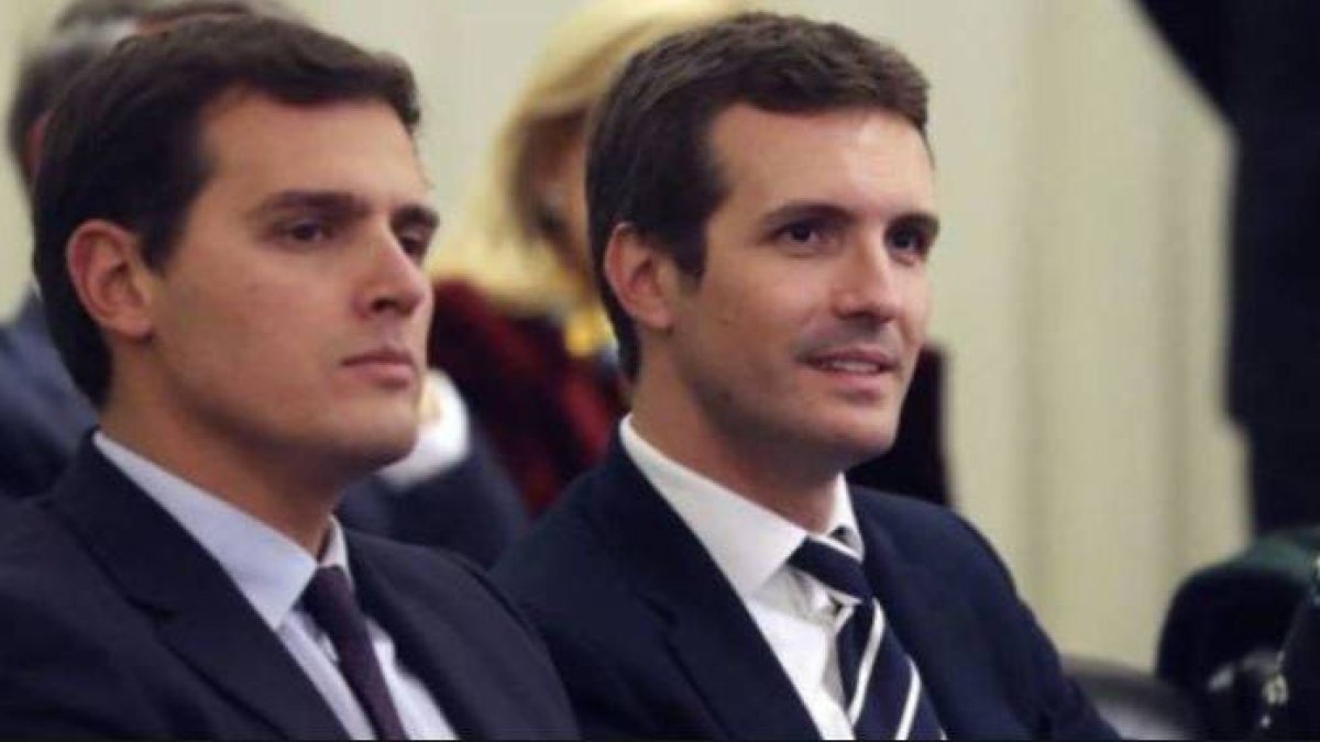Albert Rivera prepara Ciudadanos para dar el sorpasso al PP de Pablo Casado