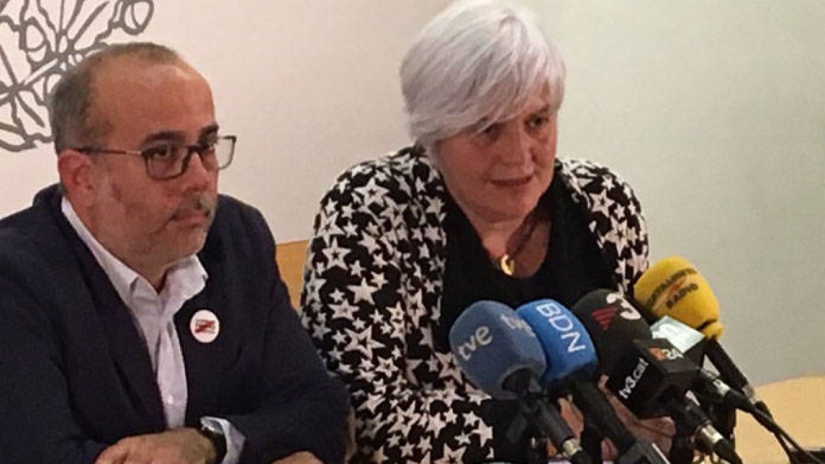 La candidata de ERC y Guanyem, Dolors Sabater.