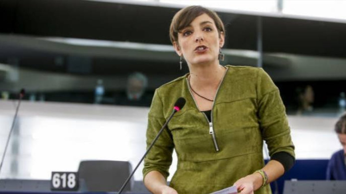 La eurodiputada de Podemos, Laura Sánchez Caldentey