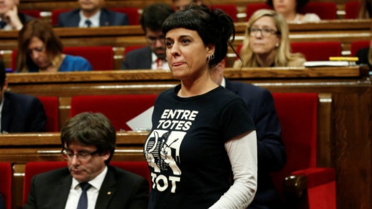 Los estatutos de la CUP han dejado a Anna Gabriel fuera de la lista del 21-D.