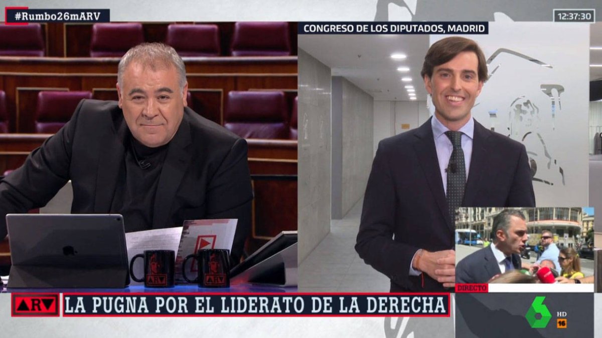 Ferreras pone a prueba a Montesinos y le pregunta lo más difícil sobre Casado