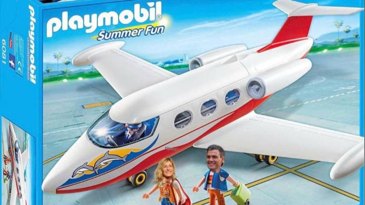 El bonito y merecido homenaje de Playmobil al Falcon de Sánchez y su esposa
