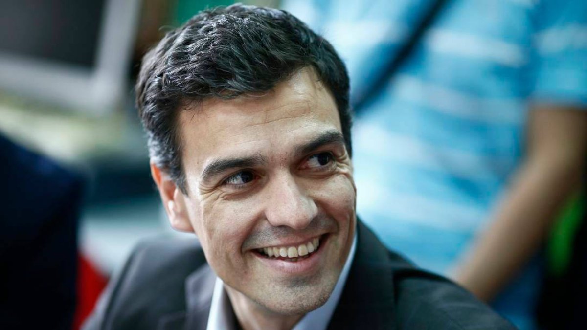 Sánchez, hace uno años