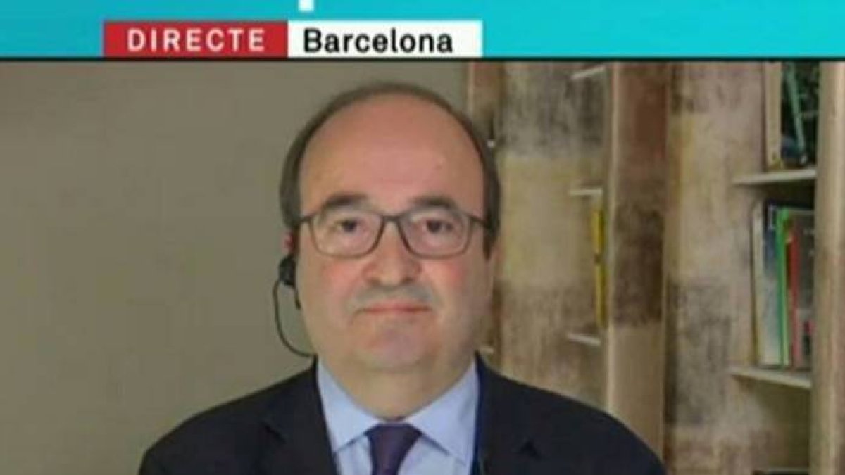 Iceta, su candidatura al Senado en la cuerda floja.