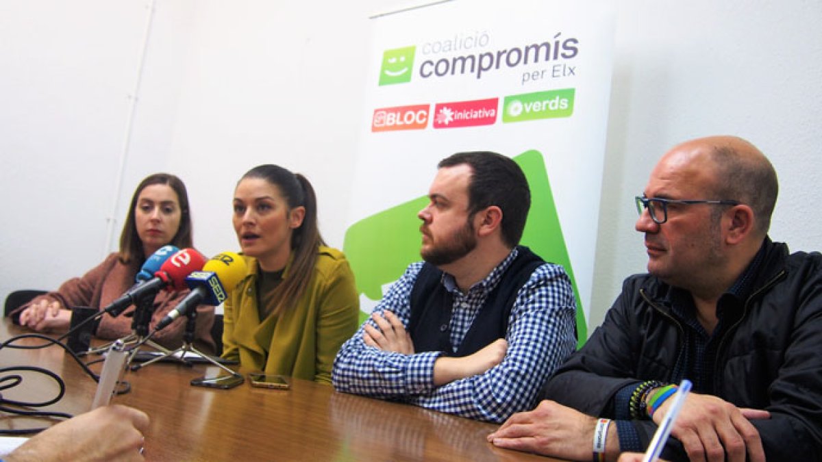 Grupo de Compromís en el Ayuntamiento de Elche.