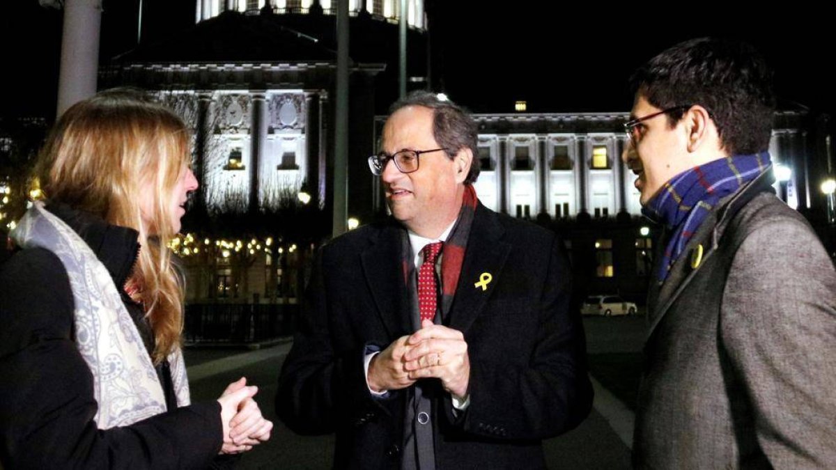 Torra se desata y anuncia embajadas catalanas por los cinco continentes