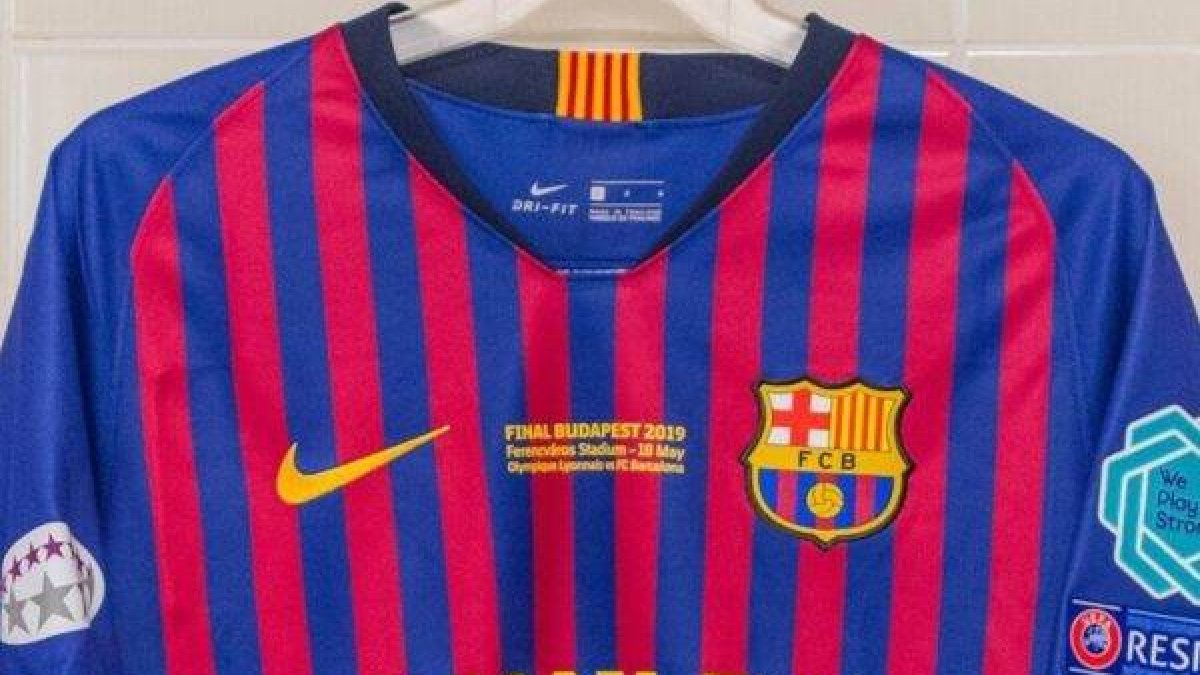 La nueva camiseta del Barça para la final de Champions