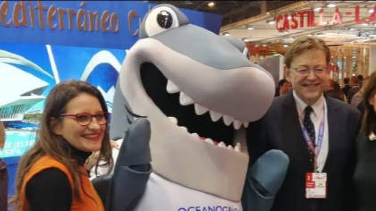 ¿Cuántos tiburones ve usted en la foto?