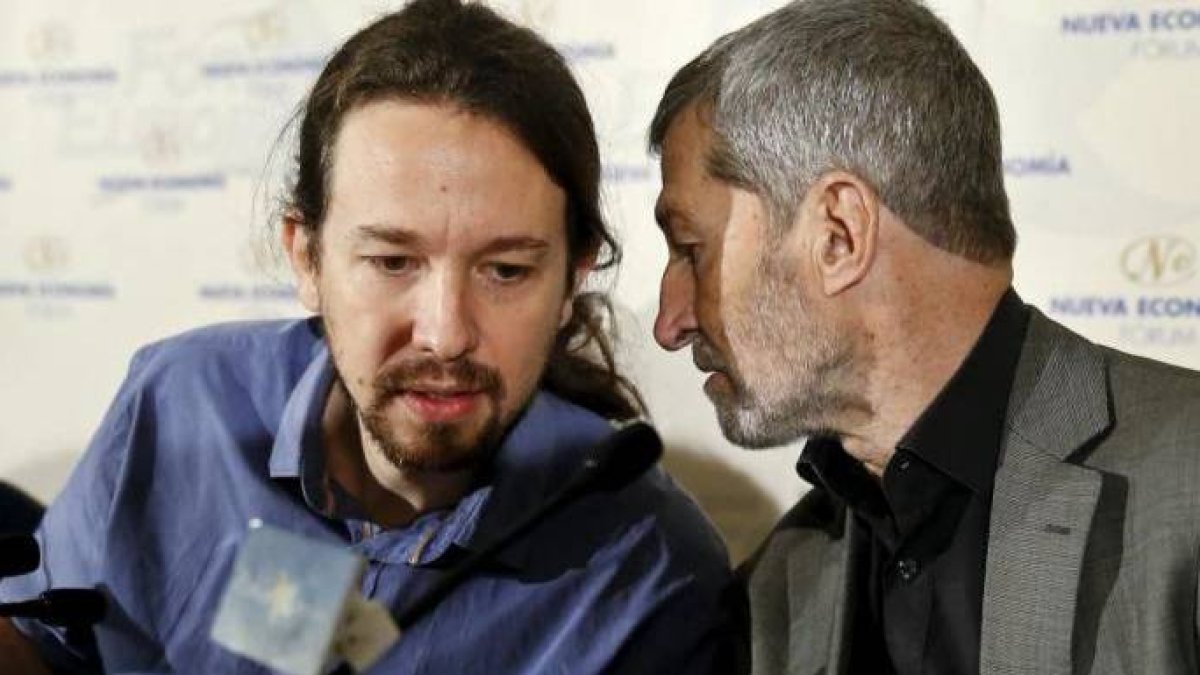 Pablo Iglesias y José Julio Rodríguez ven peligrar sus planes para Madrid.
