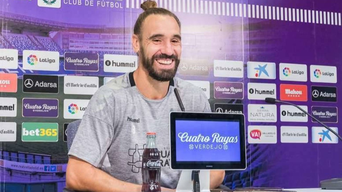 Borja Fernández es centrocampista del Real Valladolid.